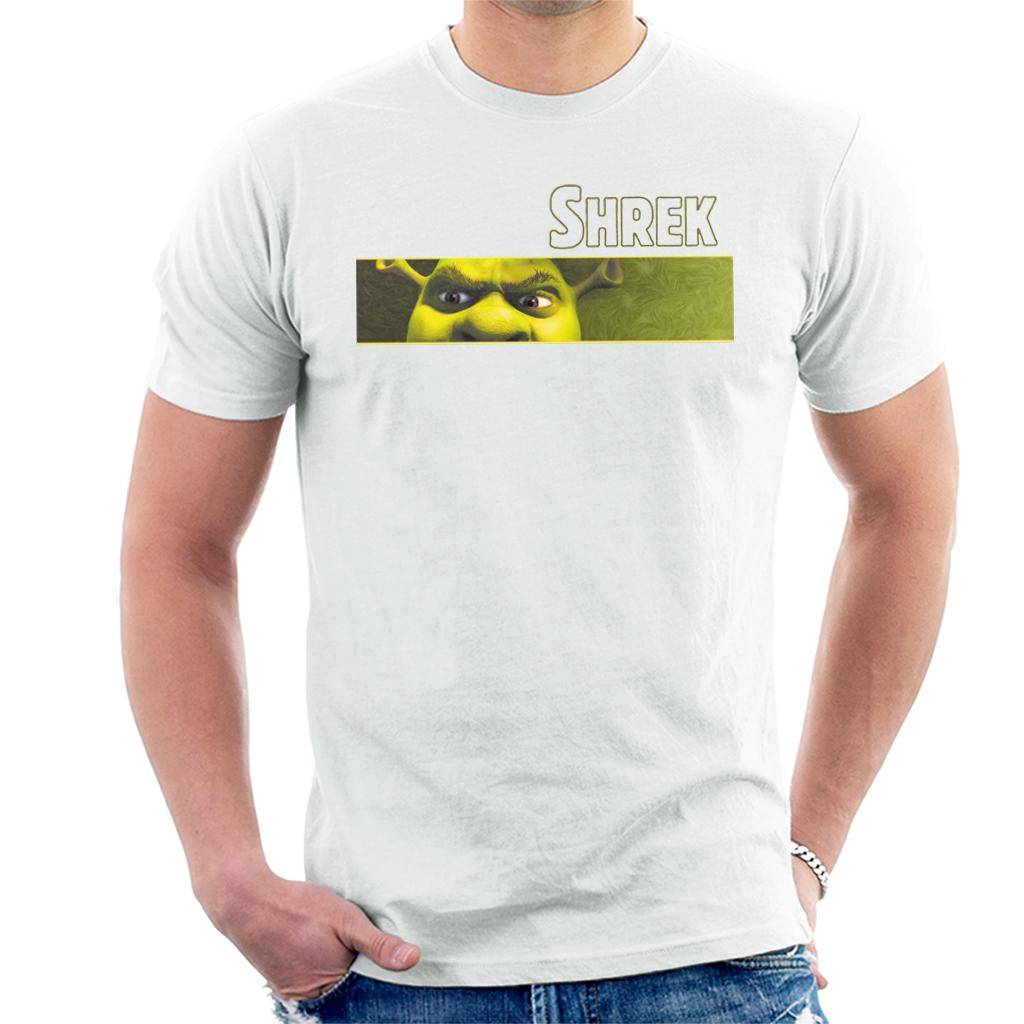 Shrek Close Up Shot Men's T-Shirt-ALL + EVERY