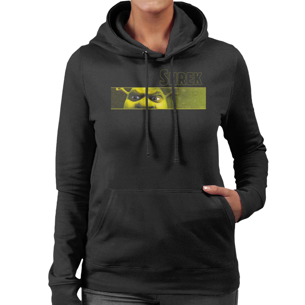 Shrek Close Up Shot Women's Hooded Sweatshirt-ALL + EVERY