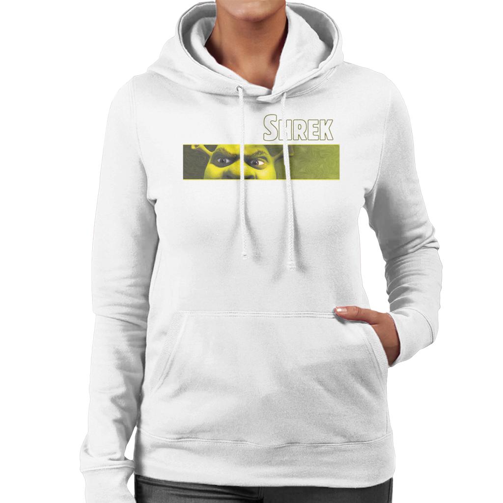 Shrek Close Up Shot Women's Hooded Sweatshirt-ALL + EVERY