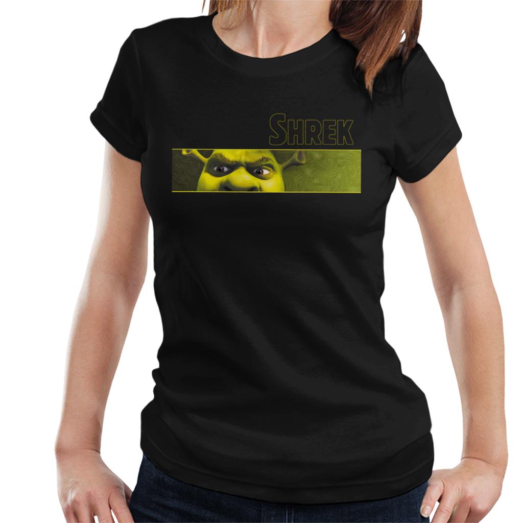 Shrek Close Up Shot Women's T-Shirt-ALL + EVERY