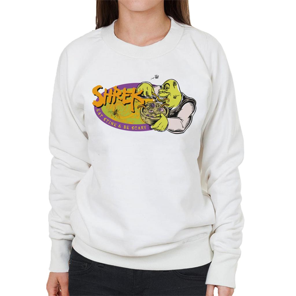 Shrek Eat Stink And Be Scary Women's Sweatshirt-ALL + EVERY