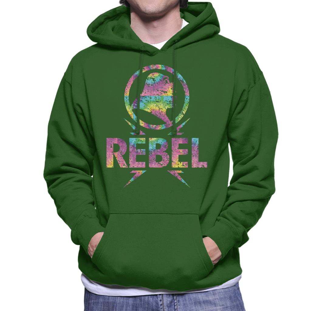 Shrek Rebel Multicolour Men's Hooded Sweatshirt-ALL + EVERY