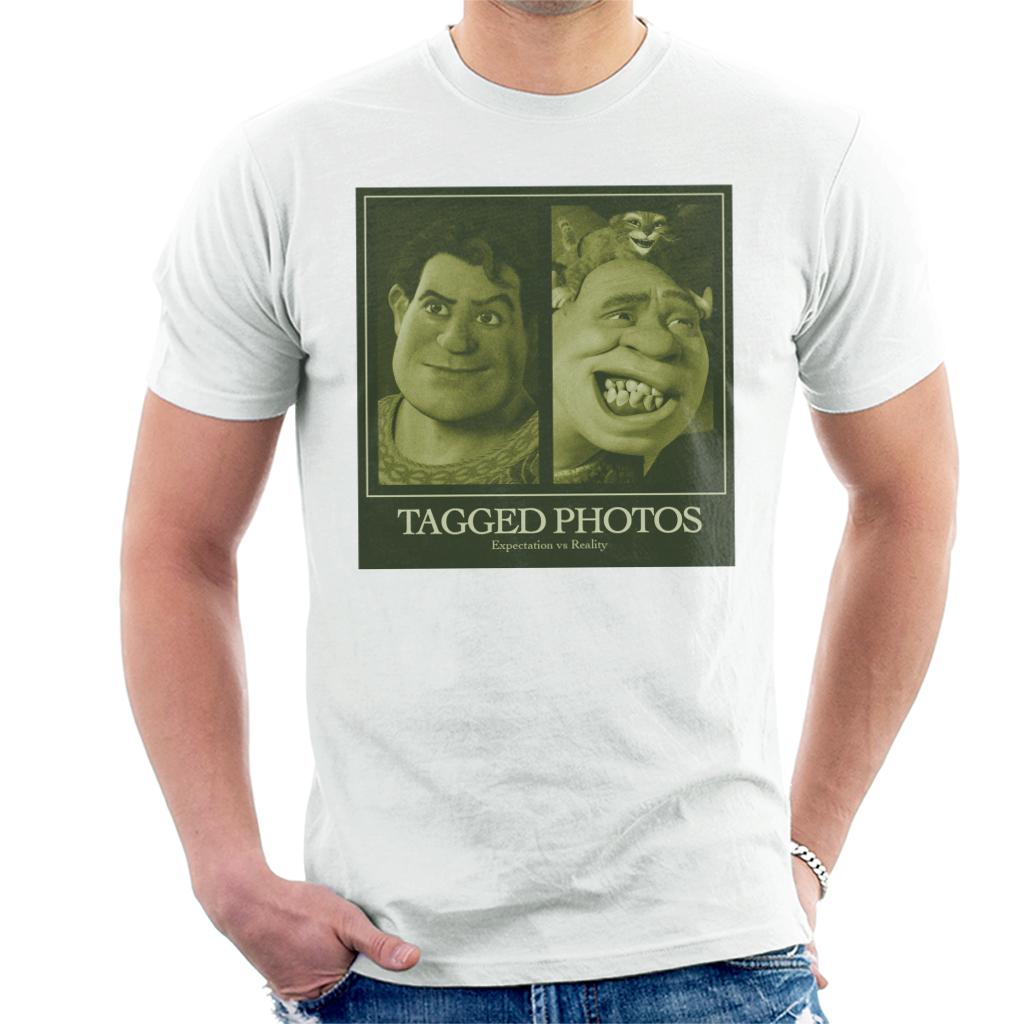 Shrek Tagged Photos Expectation Vs Reality Men's T-Shirt-ALL + EVERY