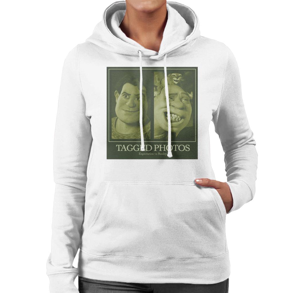 Shrek Tagged Photos Expectation Vs Reality Women's Hooded Sweatshirt-ALL + EVERY