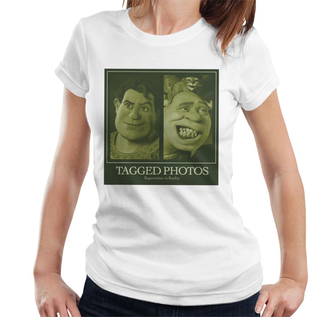 Shrek Tagged Photos Expectation Vs Reality Women's T-Shirt-ALL + EVERY