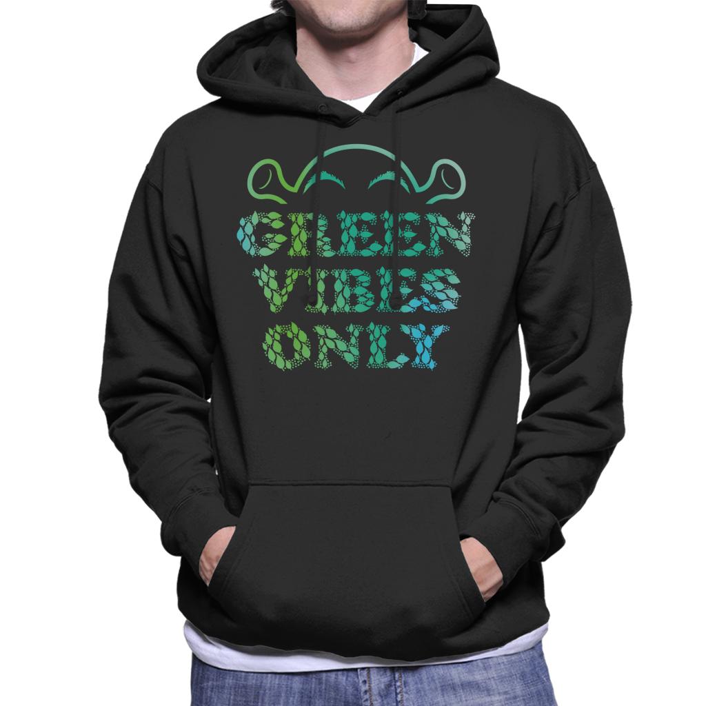 Shrek Green Vibes Only Men's Hooded Sweatshirt-ALL + EVERY