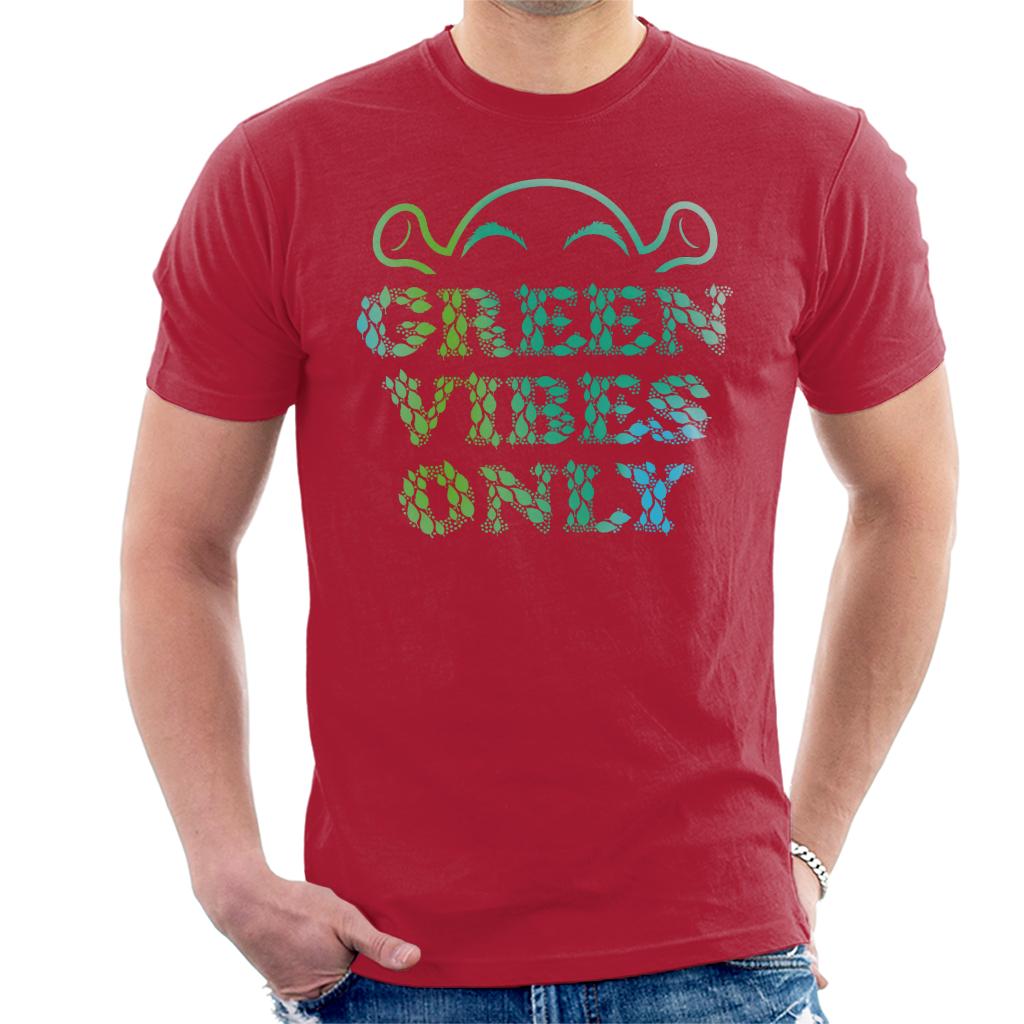 Shrek Green Vibes Only Men's T-Shirt-ALL + EVERY