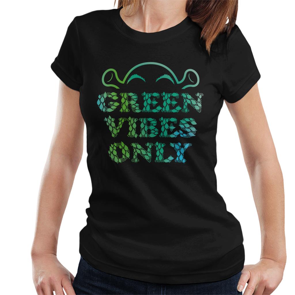 Shrek Green Vibes Only Women's T-Shirt-ALL + EVERY