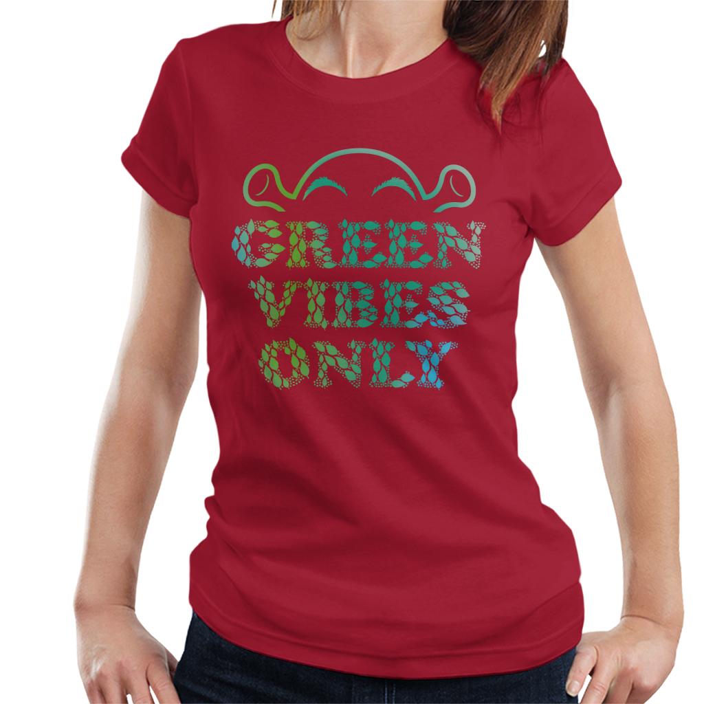 Shrek Green Vibes Only Women's T-Shirt-ALL + EVERY