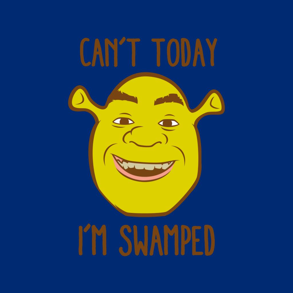 Shrek Cant Today Im Swamped Men's T-Shirt-ALL + EVERY