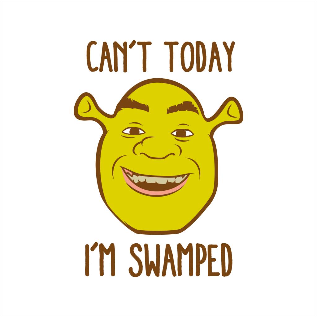 Shrek Cant Today Im Swamped Men's T-Shirt-ALL + EVERY