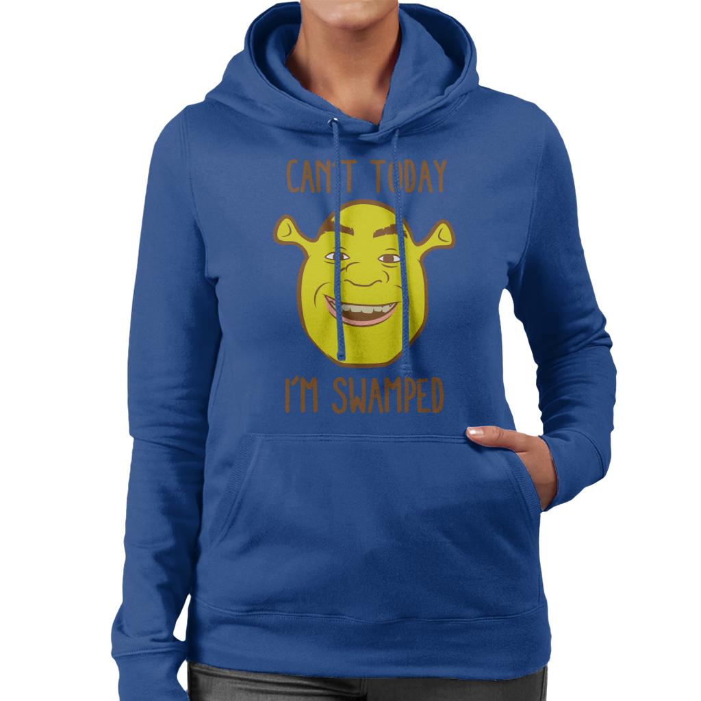 Shrek Cant Today Im Swamped Women's Hooded Sweatshirt-ALL + EVERY