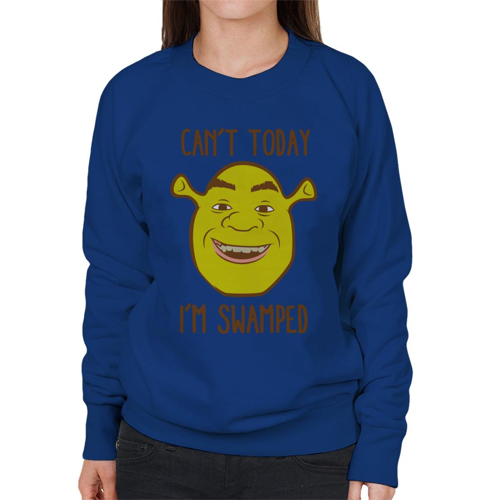 Shrek Cant Today Im Swamped Women's Sweatshirt-ALL + EVERY