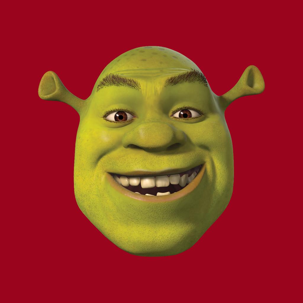 Shrek Smiling Men's T-Shirt-ALL + EVERY