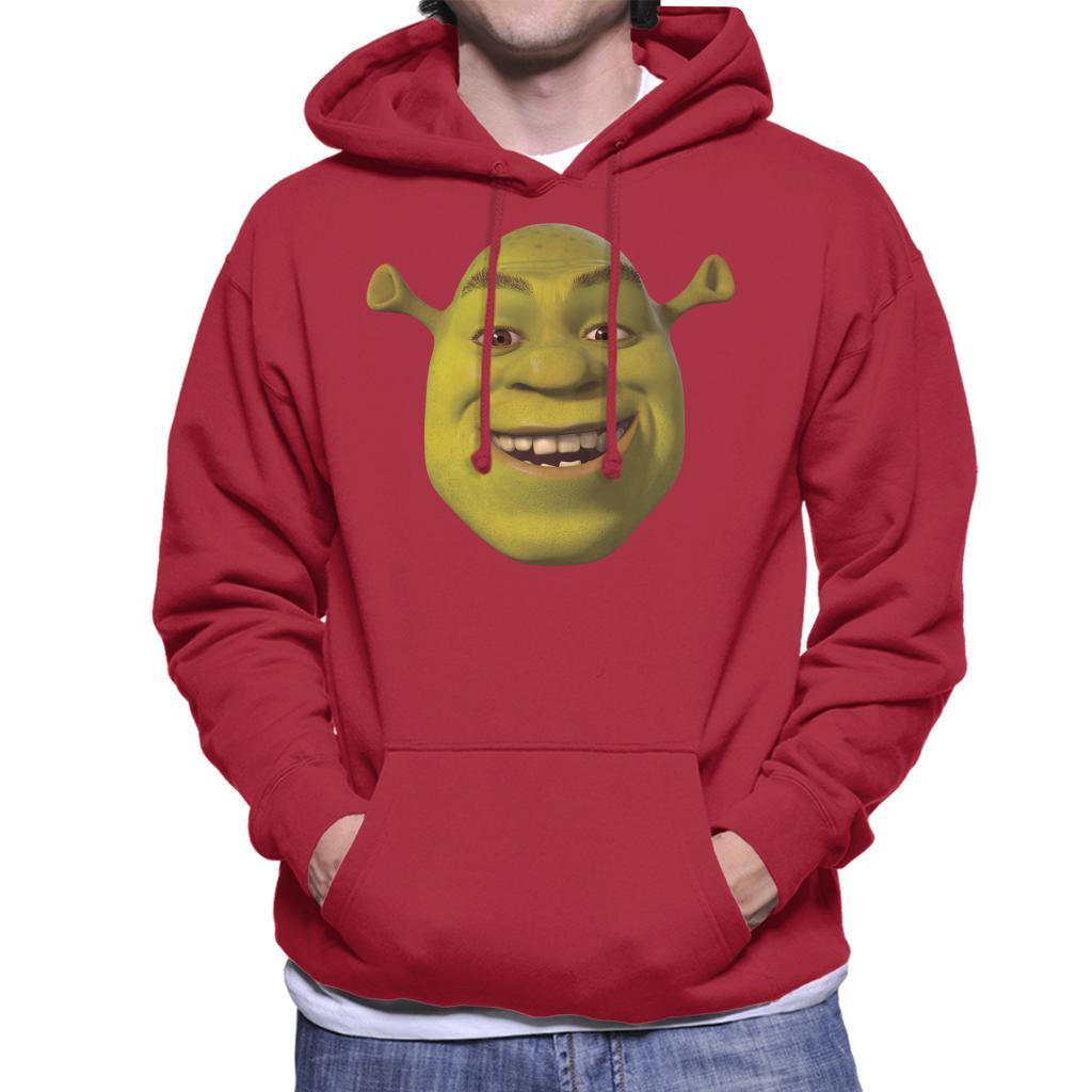 Shrek Smiling Men's Hooded Sweatshirt-ALL + EVERY