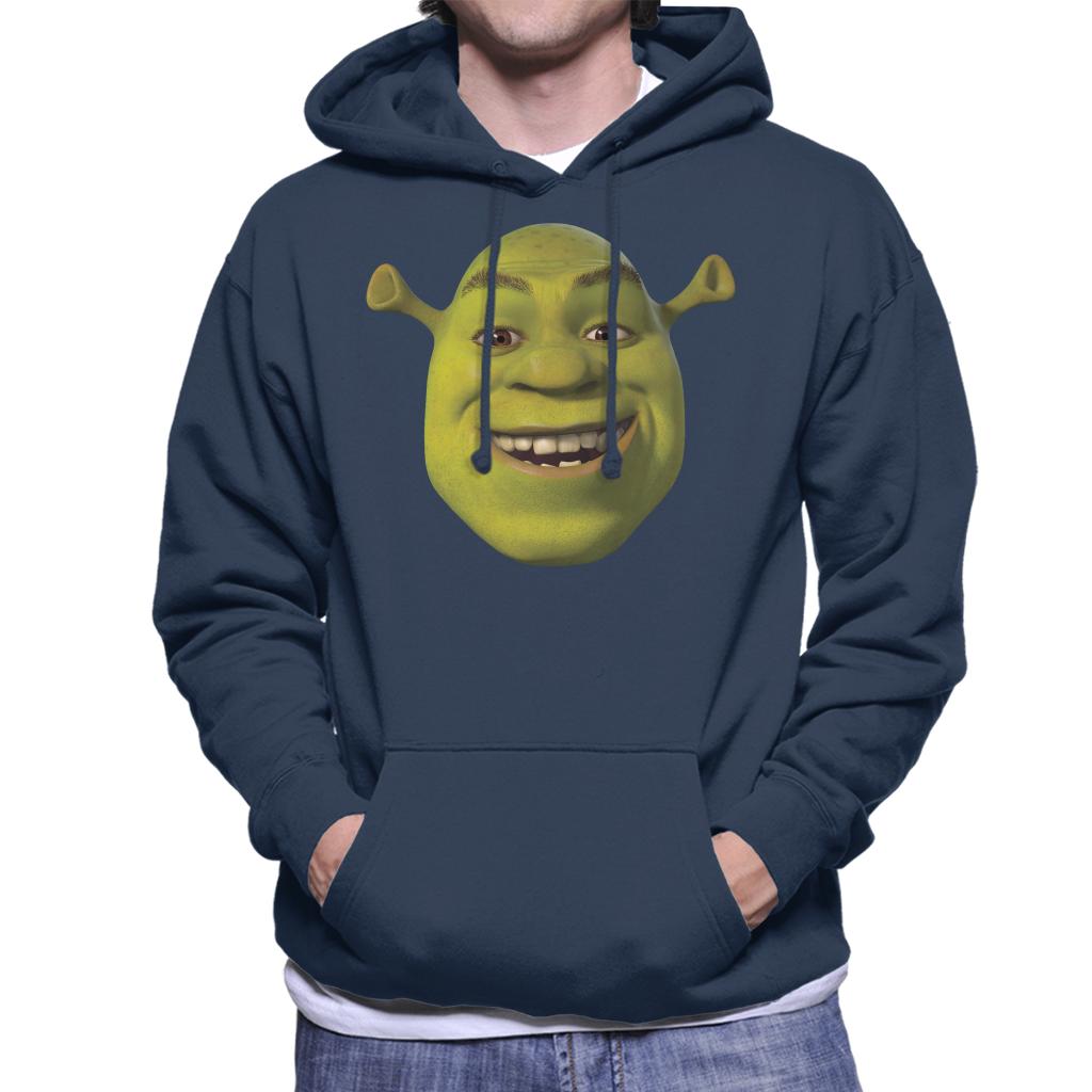 Shrek Smiling Men's Hooded Sweatshirt-ALL + EVERY