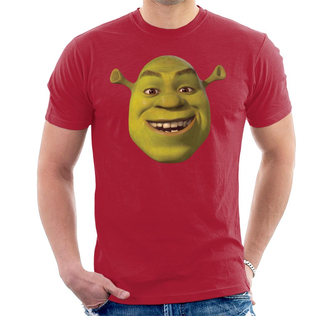 Shrek Smiling Men's T-Shirt-ALL + EVERY