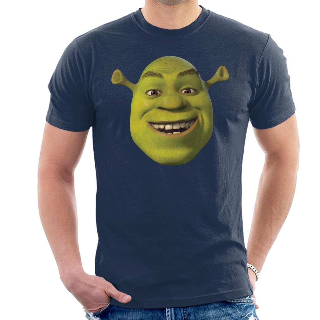 Shrek Smiling Men's T-Shirt-ALL + EVERY