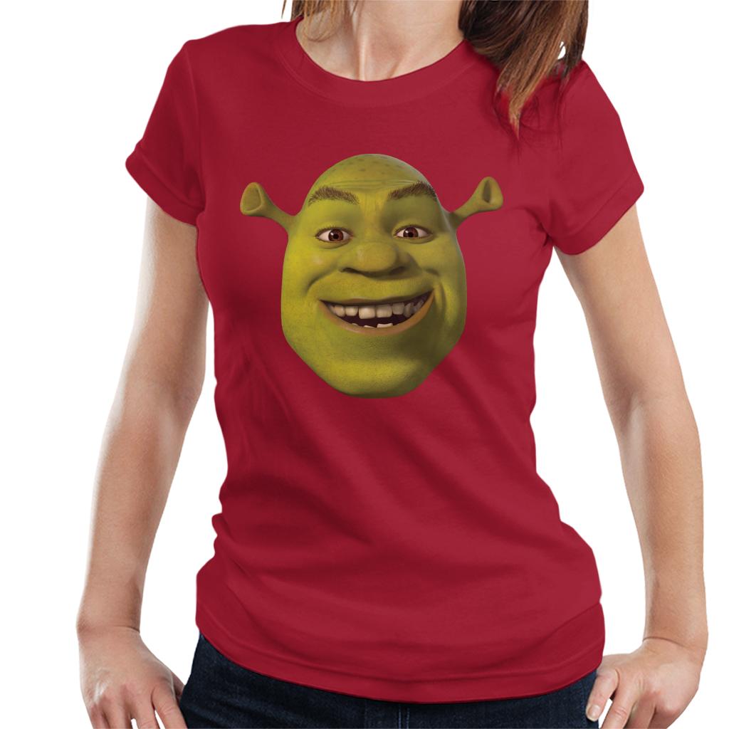 Shrek Smiling Women's T-Shirt-ALL + EVERY