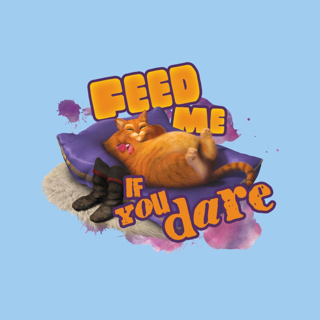 Shrek Puss In Boots Feed Me If You Dare Men's Sweatshirt-ALL + EVERY