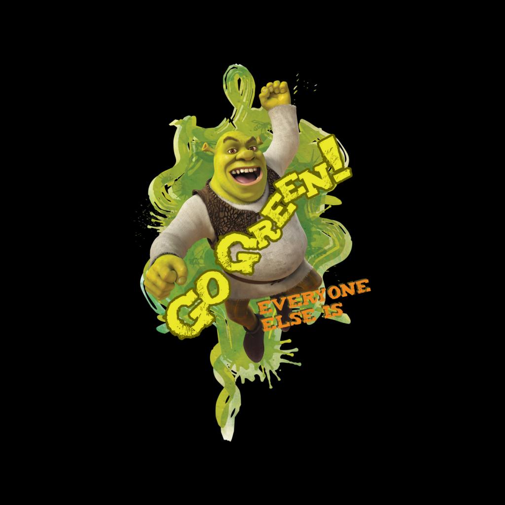 Shrek Go Green Everyone Else Is Women's Sweatshirt-ALL + EVERY