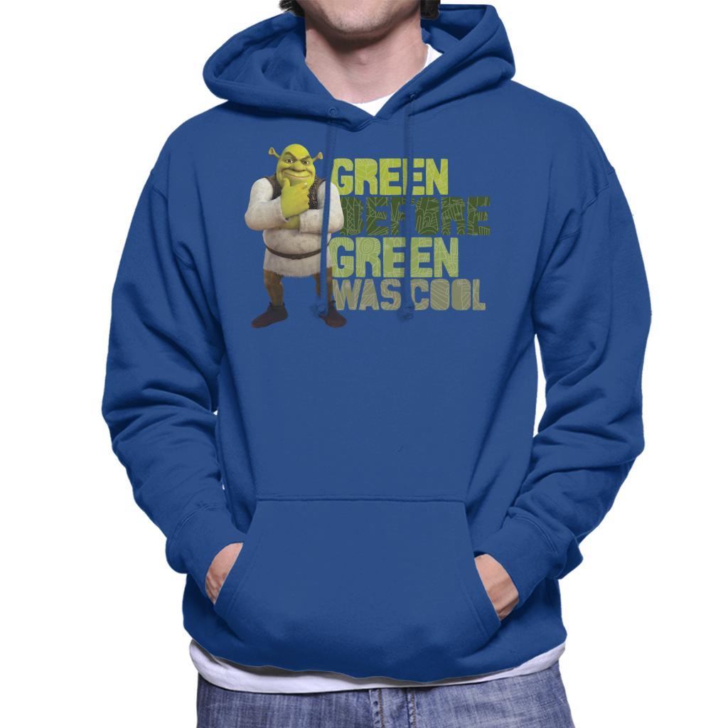 Shrek Green Before Green Was Cool Men's Hooded Sweatshirt-ALL + EVERY