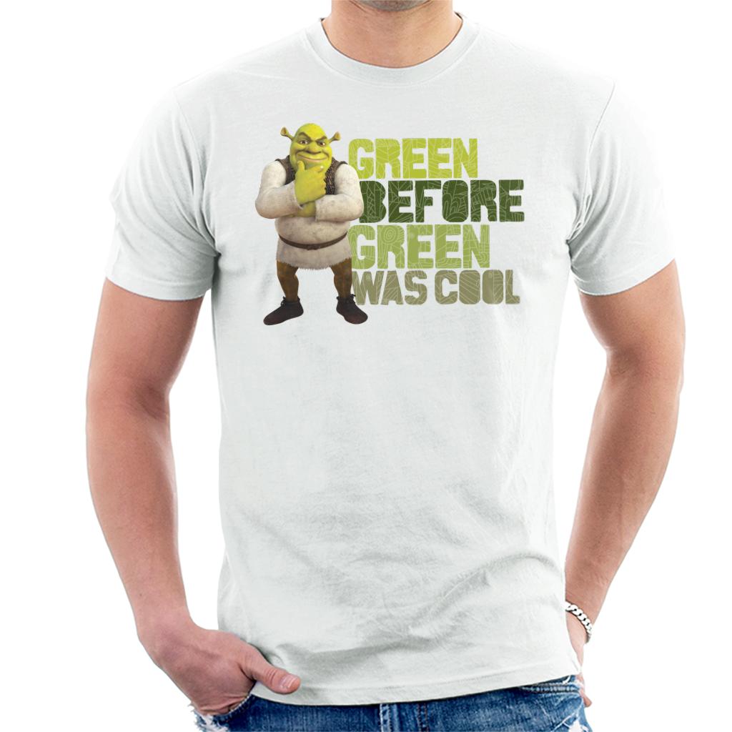 Shrek Green Before Green Was Cool Men's T-Shirt-ALL + EVERY