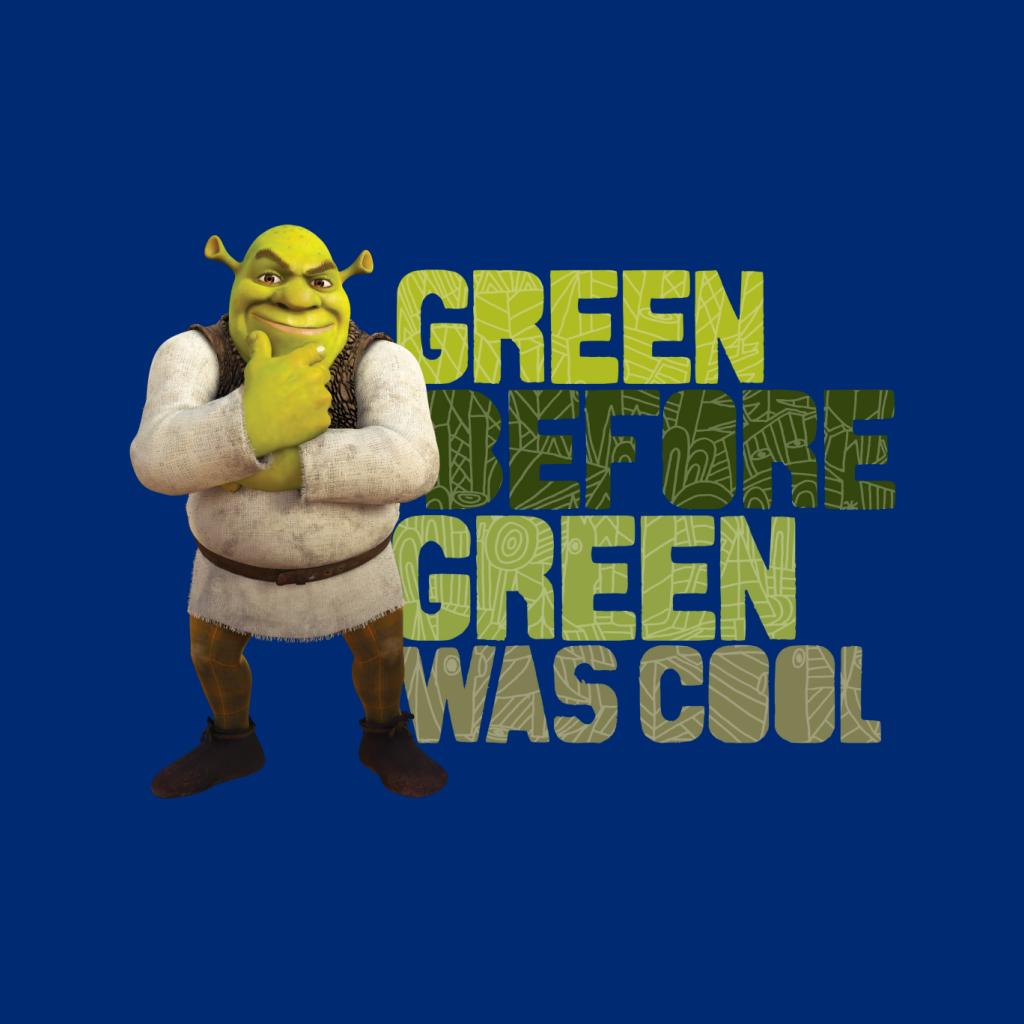 Shrek Green Before Green Was Cool Men's T-Shirt-ALL + EVERY