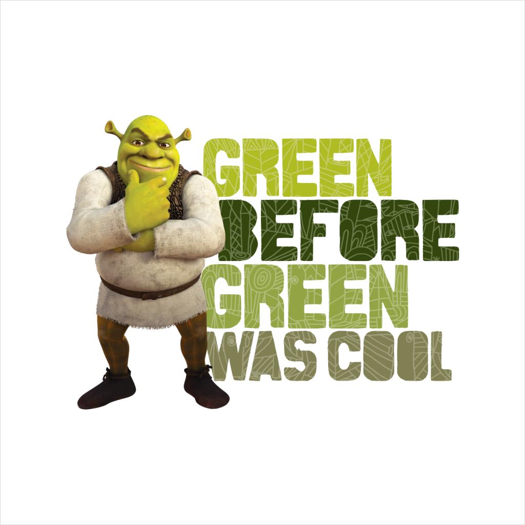 Shrek Green Before Green Was Cool Men's T-Shirt-ALL + EVERY