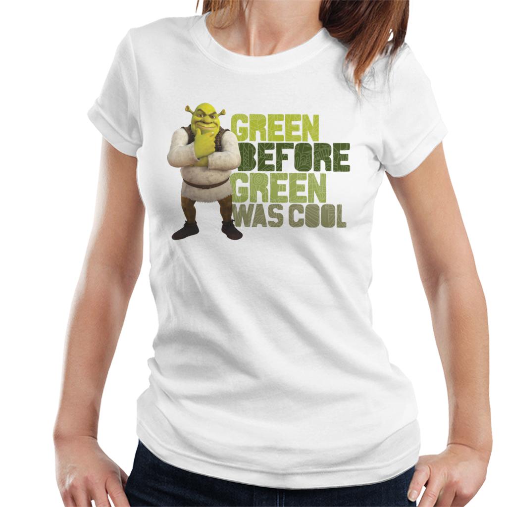 Shrek Green Before Green Was Cool Women's T-Shirt-ALL + EVERY