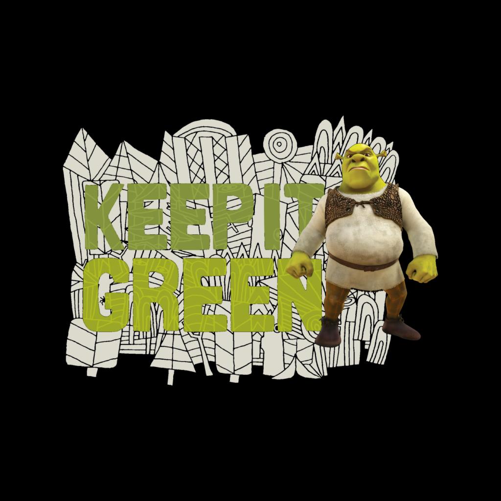 Shrek Keep It Green Women's T-Shirt-ALL + EVERY