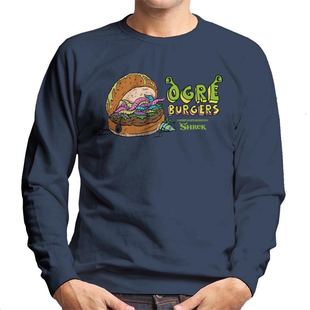 Shrek Ogres Burgers Men's Sweatshirt-ALL + EVERY