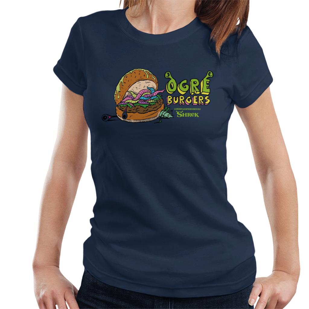 Shrek Ogres Burgers Women's T-Shirt-ALL + EVERY