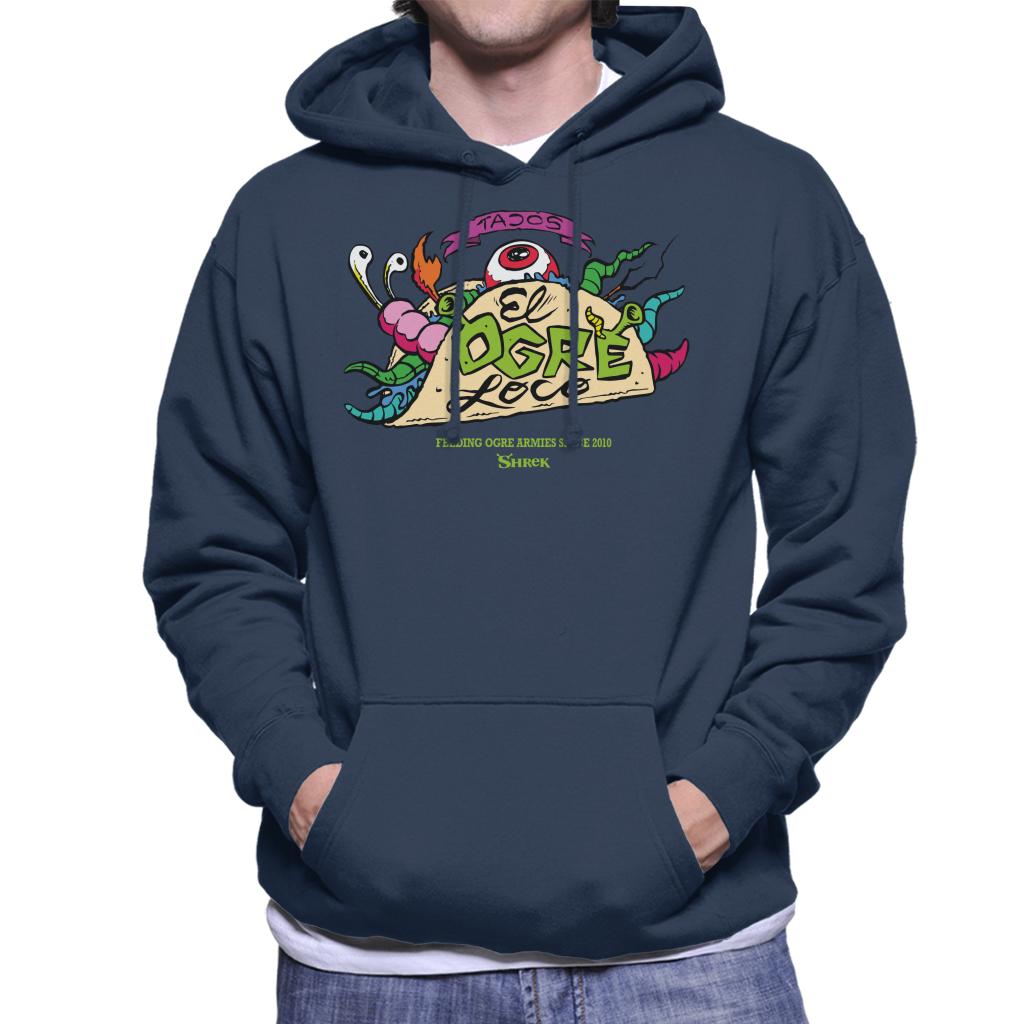 Shrek Tacos El Ogre Loco Men's Hooded Sweatshirt-ALL + EVERY