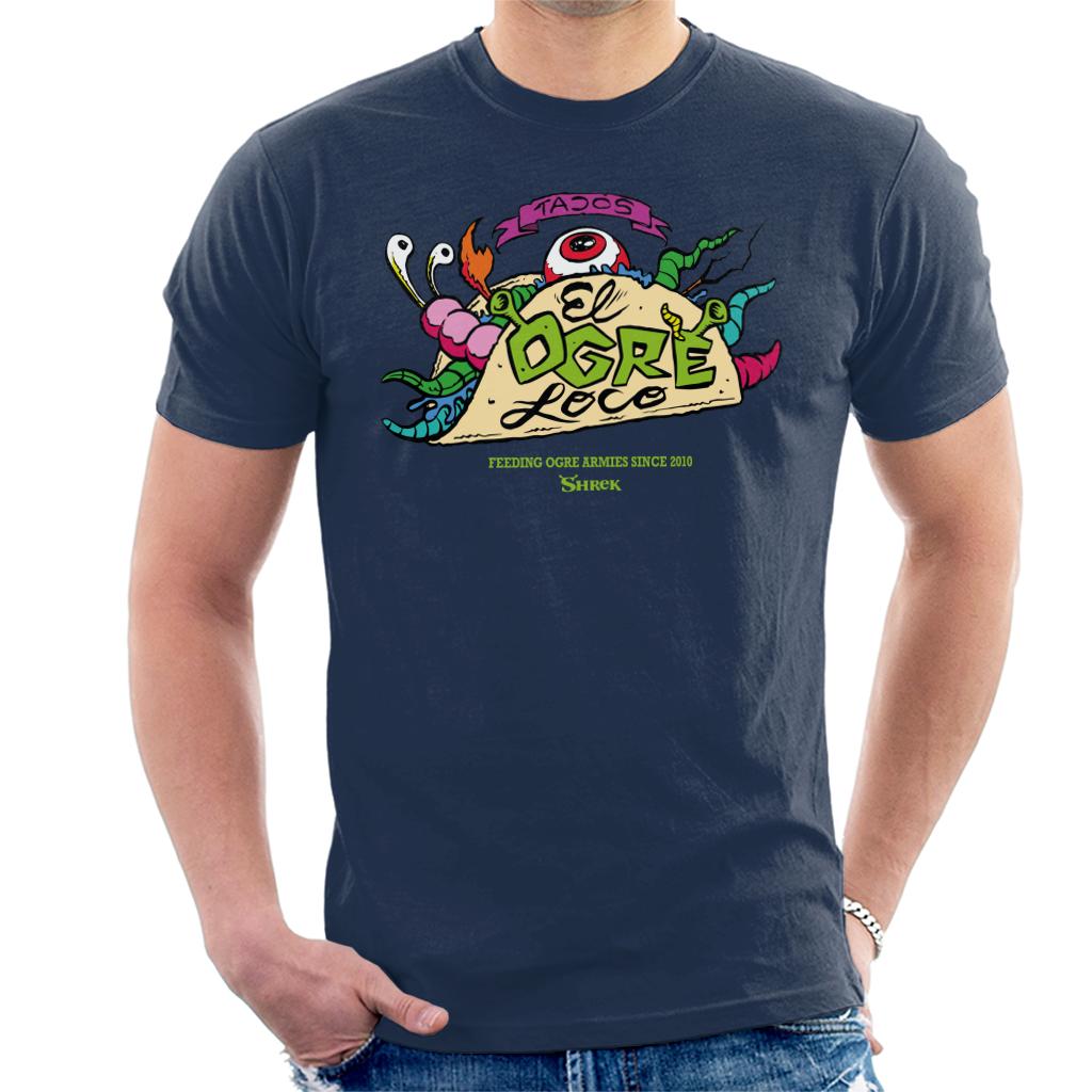 Shrek Tacos El Ogre Loco Men's T-Shirt-ALL + EVERY