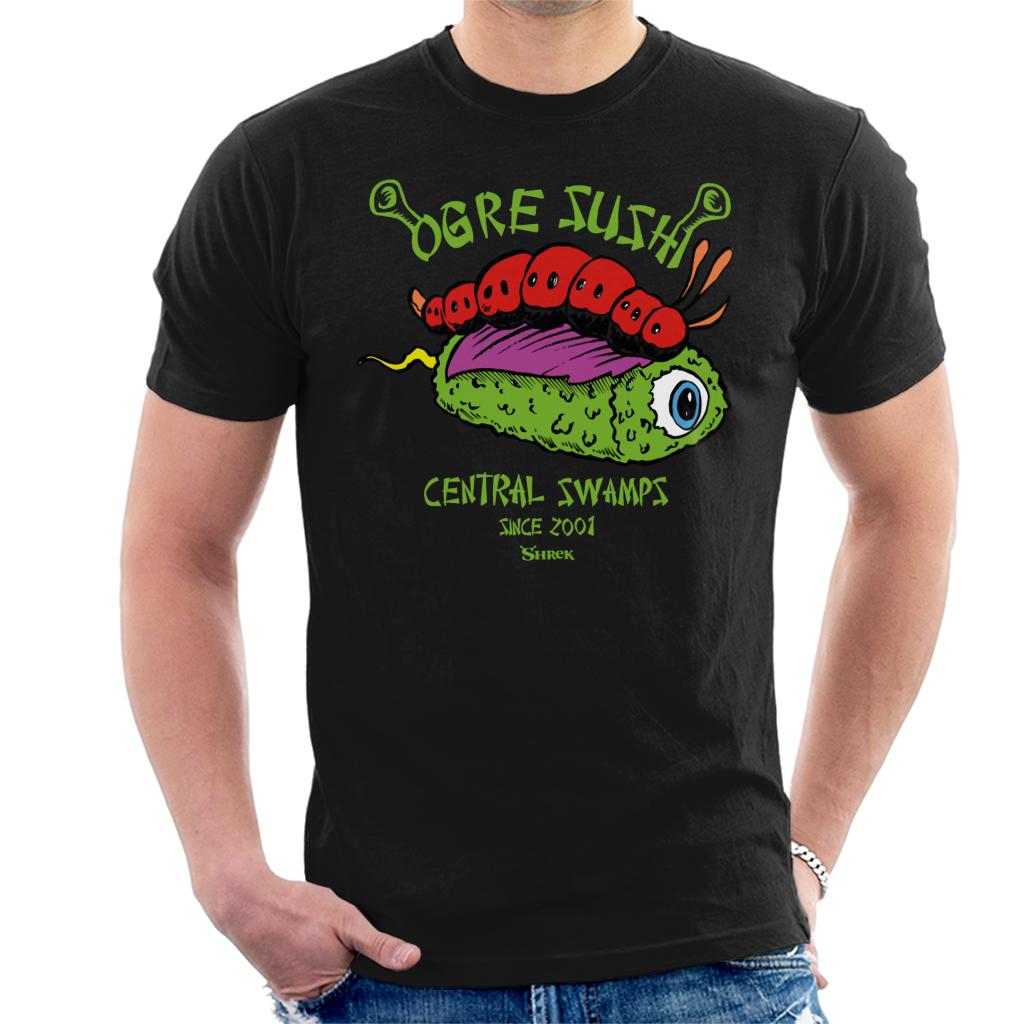 Shrek Ogre Sushi Central Swamps Men's T-Shirt-ALL + EVERY