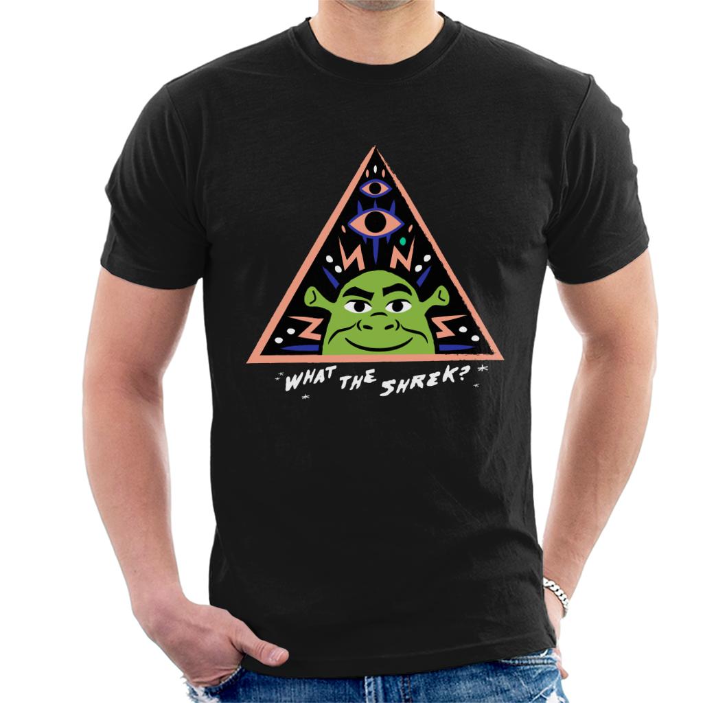 Shrek What The Shrek Triangle Men's T-Shirt-ALL + EVERY