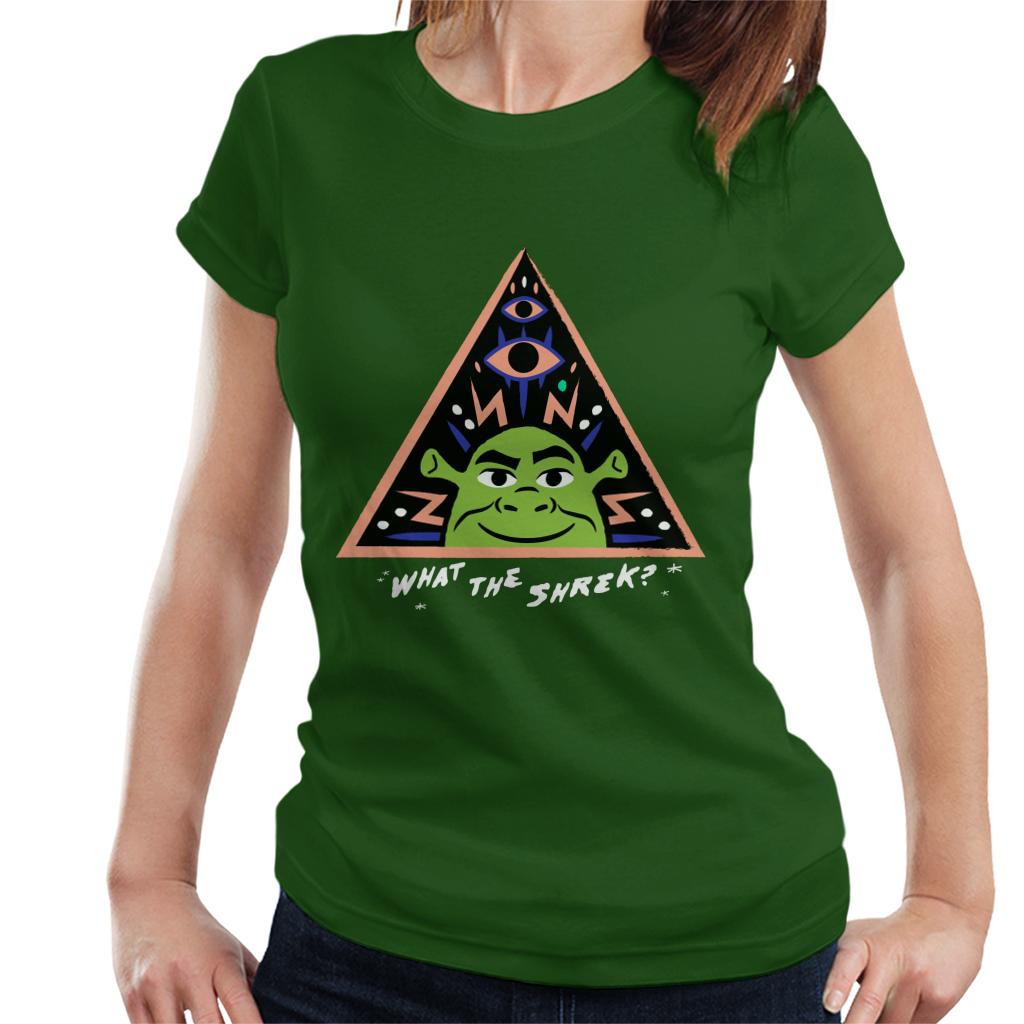 Shrek What The Shrek Triangle Women's T-Shirt-ALL + EVERY