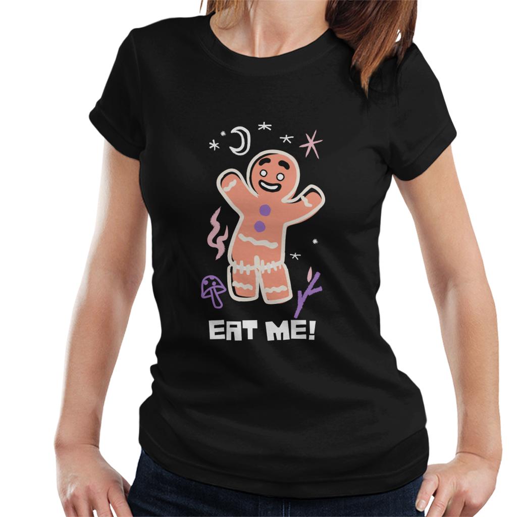 Shrek Gingerbread Man Eat Me Women's T-Shirt-ALL + EVERY