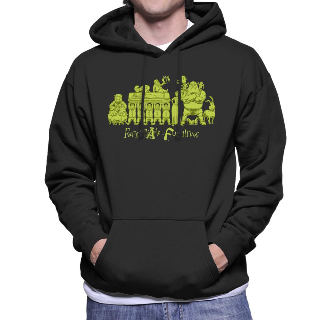 Shrek Fairy Tale Fugitives Men's Hooded Sweatshirt-ALL + EVERY