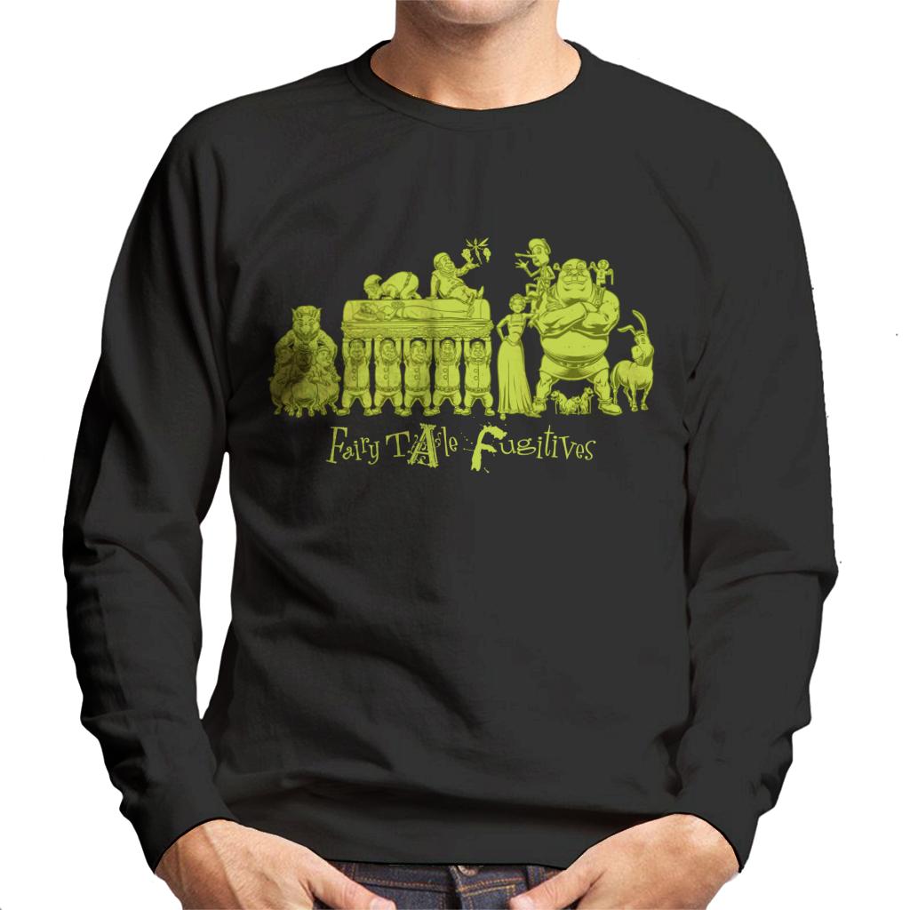 Shrek Fairy Tale Fugitives Men's Sweatshirt-ALL + EVERY