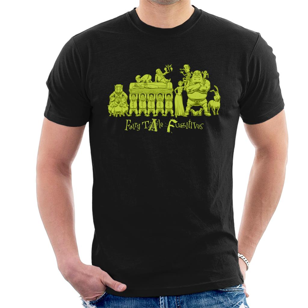 Shrek Fairy Tale Fugitives Men's T-Shirt-ALL + EVERY