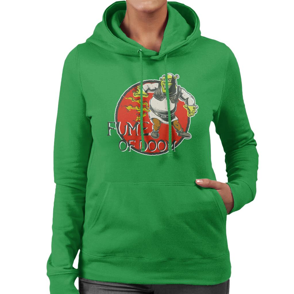 Shrek Fume Of Doom Women's Hooded Sweatshirt-ALL + EVERY