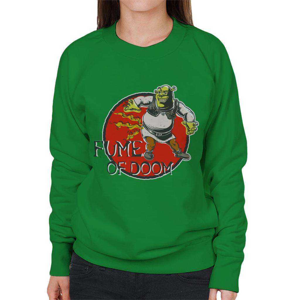 Shrek Fume Of Doom Women's Sweatshirt-ALL + EVERY