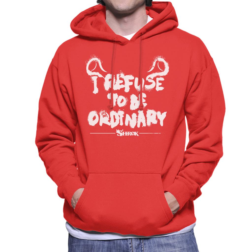 Shrek I Refuse To Be Ordinary Men's Hooded Sweatshirt-ALL + EVERY