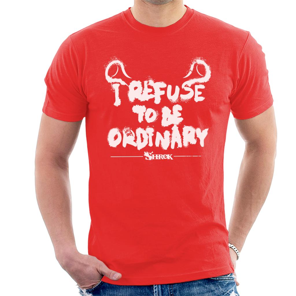 Shrek I Refuse To Be Ordinary Men's T-Shirt-ALL + EVERY