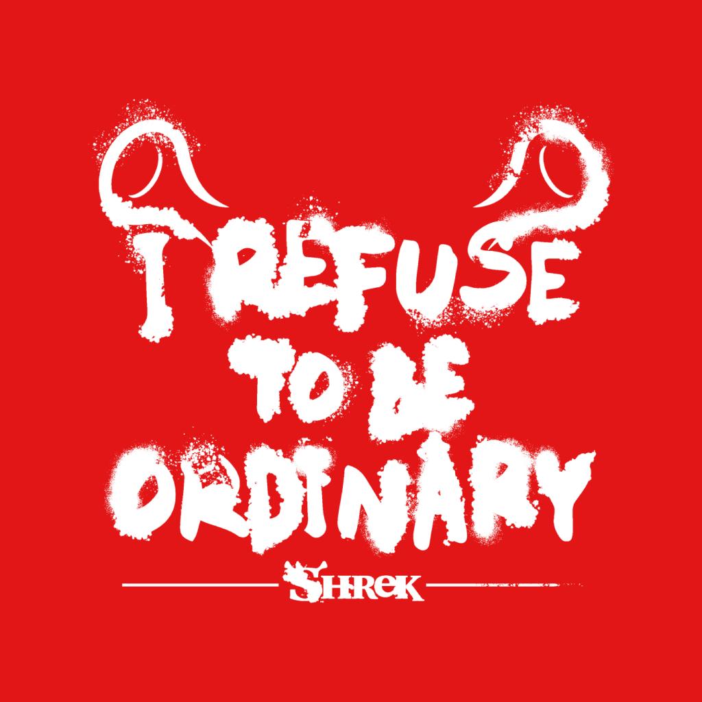 Shrek I Refuse To Be Ordinary Women's Sweatshirt-ALL + EVERY