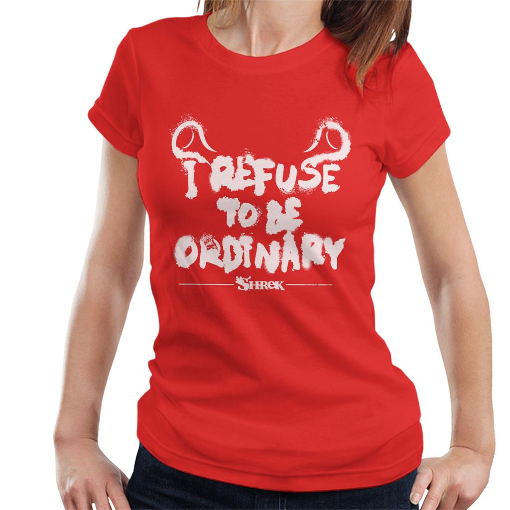 Shrek I Refuse To Be Ordinary Women's T-Shirt-ALL + EVERY