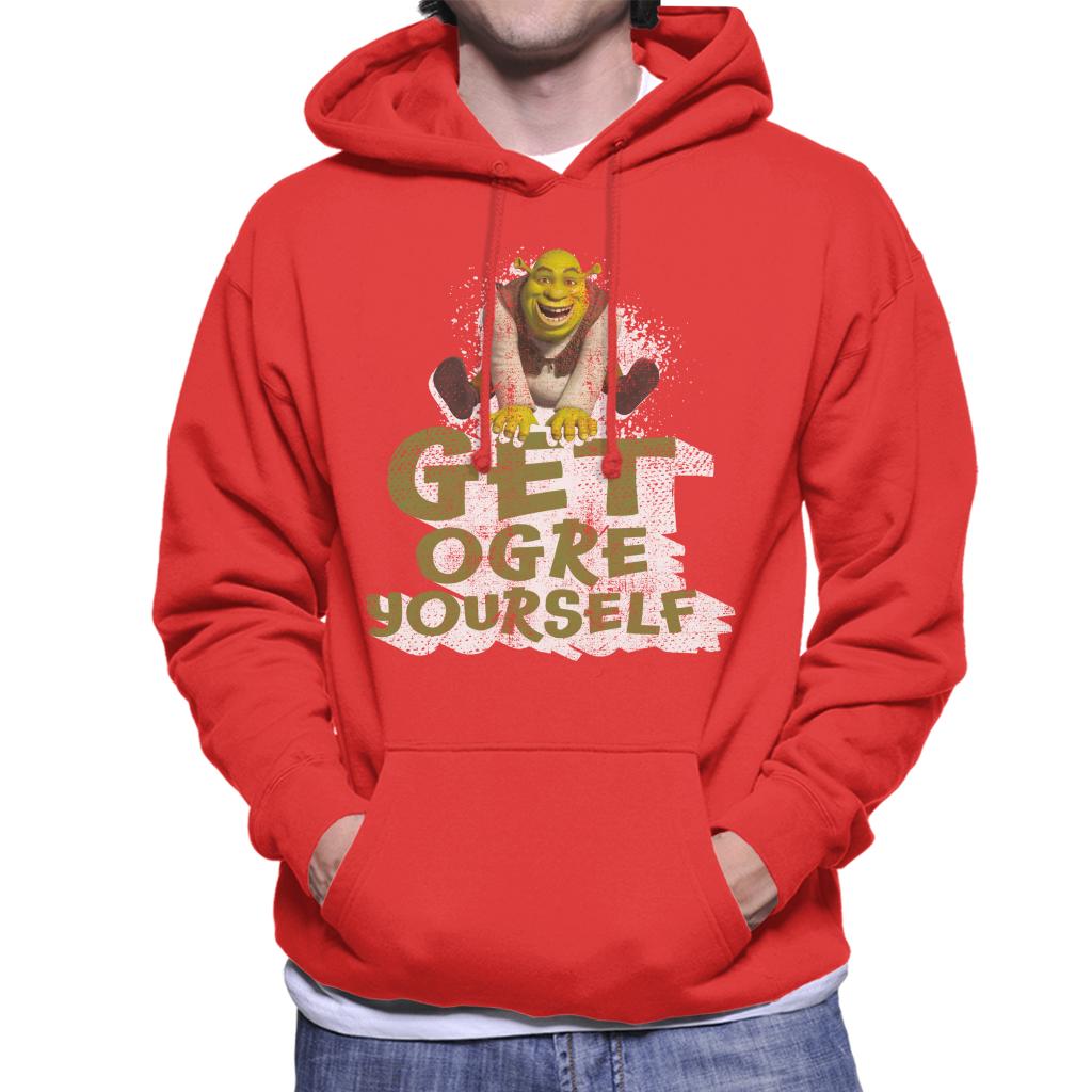 Shrek Get Ogre Yourself Men's Hooded Sweatshirt-ALL + EVERY