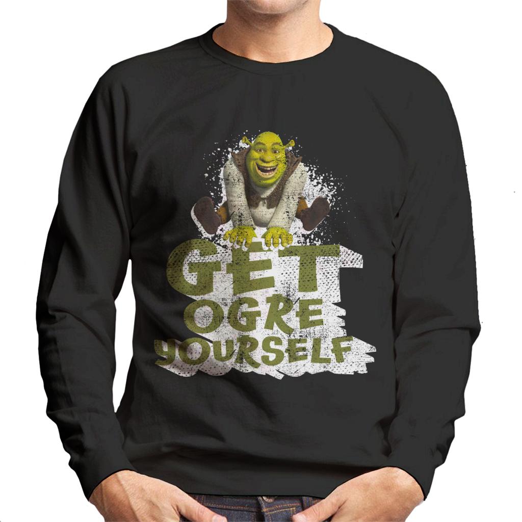 Shrek Get Ogre Yourself Men's Sweatshirt-ALL + EVERY